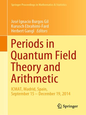 cover image of Periods in Quantum Field Theory and Arithmetic
